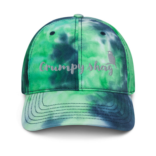 Grumpy shag Tie dye hat