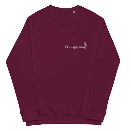 Grumpy shag organic raglan sweatshirt