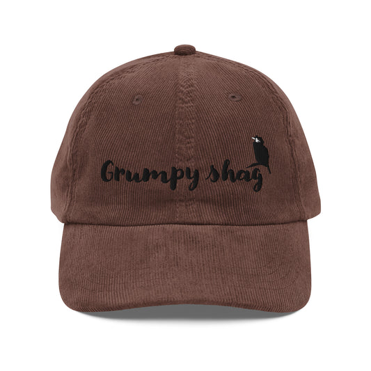 Grumpy shag Vintage corduroy cap