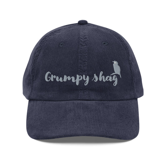 Grumpy shag Vintage corduroy cap