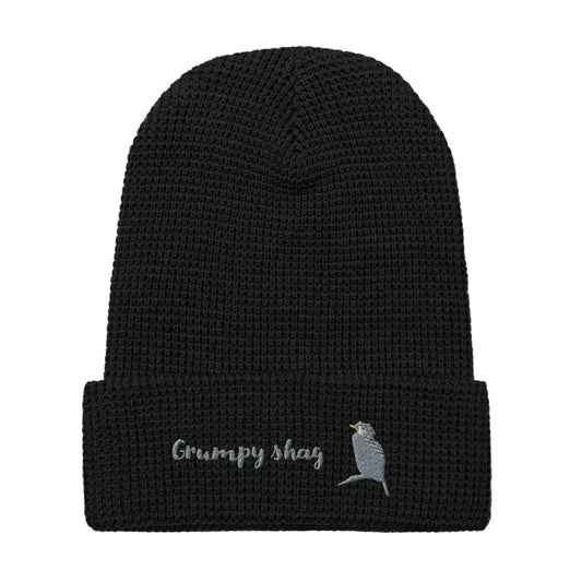 Grumpy shag Waffle beanie