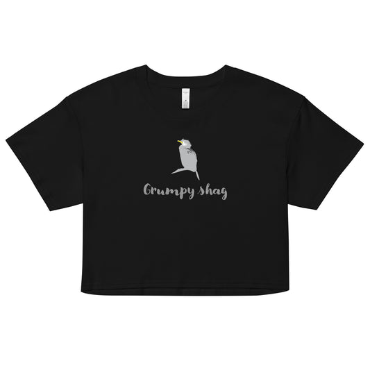 Grumpy shag Women’s crop top