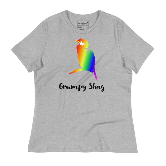 Pride shag comfy women's t-shirt